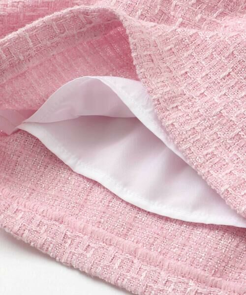 BeBe / べべ ショート・ハーフ・半端丈パンツ | 【お揃い】ブロッサムラメツイードショートパンツ(100~150cm) | 詳細14