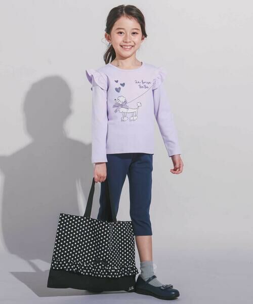 BeBe / べべ トートバッグ | フリルレッスンバッグ | 詳細2