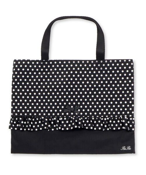 BeBe / べべ トートバッグ | フリルレッスンバッグ | 詳細3