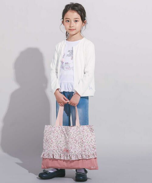 BeBe / べべ トートバッグ | フリルレッスンバッグ | 詳細7