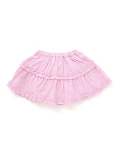 BeBe / べべ ベビー・キッズウエア | シャンブレーフリルブルマドッキングスカート(80~90cm)