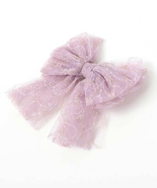 BeBe / べべ ドレス | 【パニエ付】サテン×チュールレースドレス(95~150cm) | 詳細17