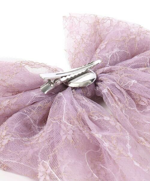 BeBe / べべ ドレス | 【パニエ付】サテン×チュールレースドレス(95~150cm) | 詳細18