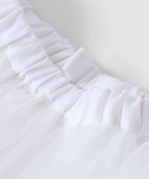 BeBe / べべ ドレス | 【パニエ付】サテン×チュールレースドレス(95~150cm) | 詳細20