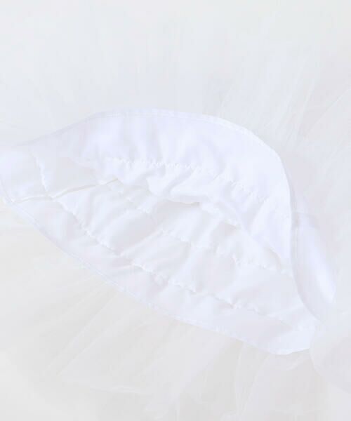 BeBe / べべ ドレス | 【パニエ付】サテン×チュールレースドレス(95~150cm) | 詳細21