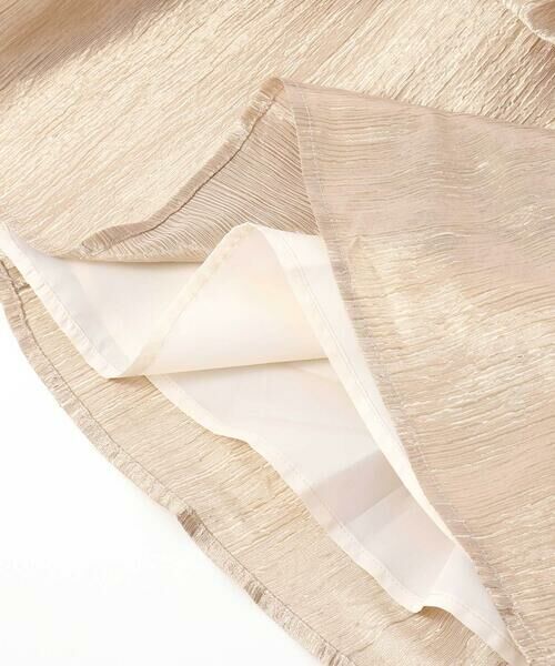 BeBe / べべ ドレス | ローズモチーフカールマイヤーパフスリーブドレス(100~140cm) | 詳細15