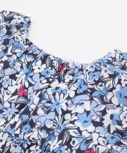 BeBe / べべ シャツ・ブラウス | 【お揃い】ドビーフラワーガーデンプリントパフスリーブブラウス(100~140cm) | 詳細9