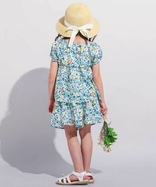 BeBe / べべ シャツ・ブラウス | 【お揃い】ドビーフラワーガーデンプリントパフスリーブブラウス(100~140cm) | 詳細14