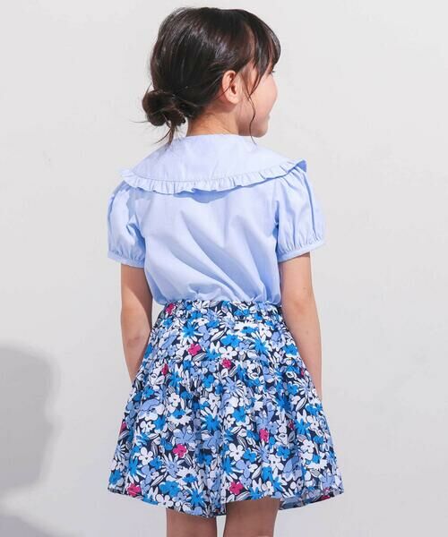 BeBe / べべ シャツ・ブラウス | オックスフリルビッグカラーブラウス(90~140cm) | 詳細4