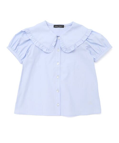 BeBe / べべ シャツ・ブラウス | オックスフリルビッグカラーブラウス(90~140cm) | 詳細6