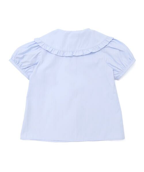 BeBe / べべ シャツ・ブラウス | オックスフリルビッグカラーブラウス(90~140cm) | 詳細7