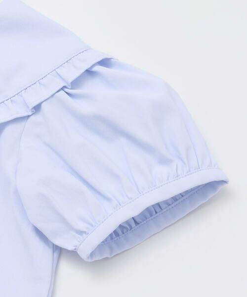 BeBe / べべ シャツ・ブラウス | オックスフリルビッグカラーブラウス(90~140cm) | 詳細9