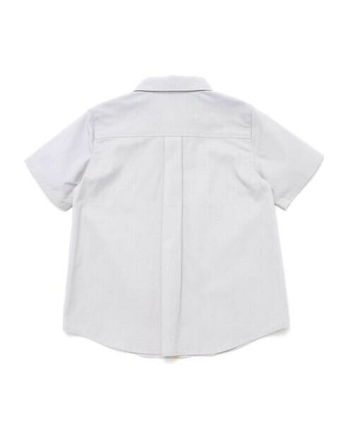 BeBe / べべ シャツ・ブラウス | ポイント配色オックス半袖レギュラーシャツ(90~140cm) | 詳細6