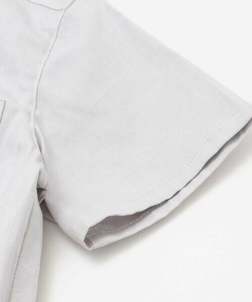 BeBe / べべ シャツ・ブラウス | ポイント配色オックス半袖レギュラーシャツ(90~140cm) | 詳細9