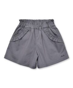 BeBe / べべ ショート・ハーフ・半端丈パンツ | ストレッチツイルフリルポケットショートパンツ(90~150cm)