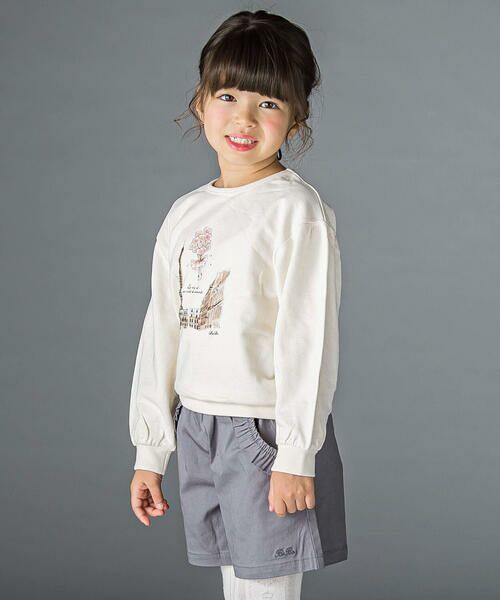 BeBe / べべ ショート・ハーフ・半端丈パンツ | ストレッチツイルフリルポケットショートパンツ(90~150cm) | 詳細4