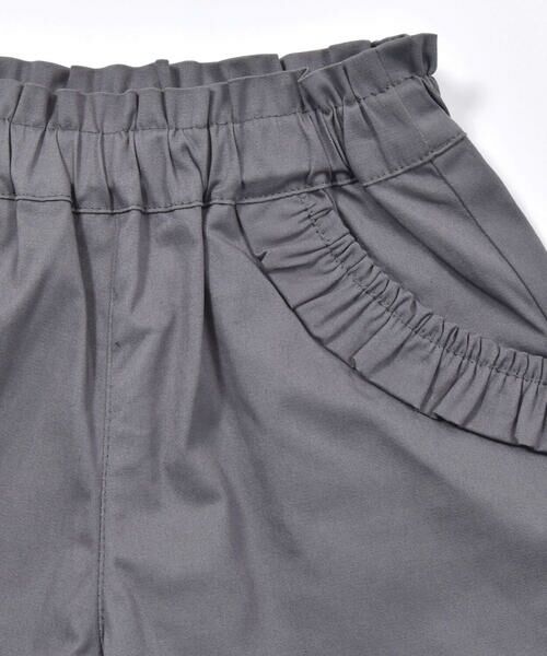 BeBe / べべ ショート・ハーフ・半端丈パンツ | ストレッチツイルフリルポケットショートパンツ(90~150cm) | 詳細8