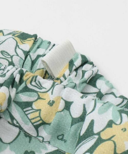 BeBe / べべ ショート・ハーフ・半端丈パンツ | 【お揃い】ドビーフラワーガーデンプリントキュロットパンツ(90~150cm) | 詳細16