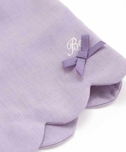 BeBe / べべ ショート・ハーフ・半端丈パンツ | ダンガリースカラップショートパンツ(90~150cm) | 詳細11