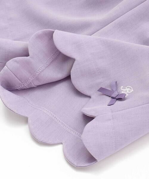 BeBe / べべ ショート・ハーフ・半端丈パンツ | ダンガリースカラップショートパンツ(90~150cm) | 詳細12