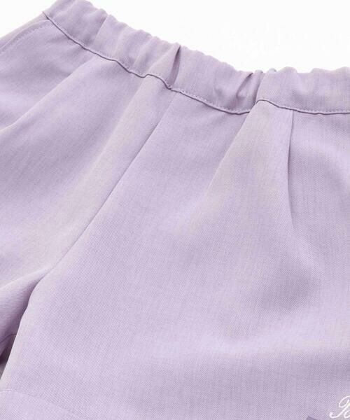 BeBe / べべ ショート・ハーフ・半端丈パンツ | ダンガリースカラップショートパンツ(90~150cm) | 詳細9