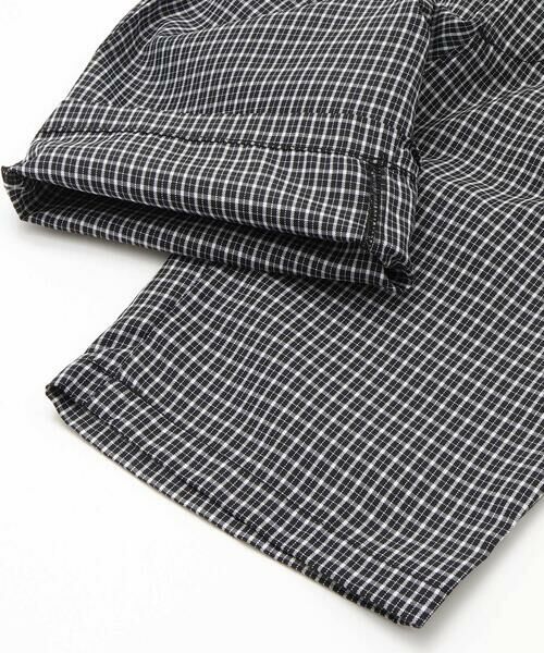 BeBe / べべ ショート・ハーフ・半端丈パンツ | 【お揃い】先染めチェックネーム付きハーフパンツ(80~150cm) | 詳細10