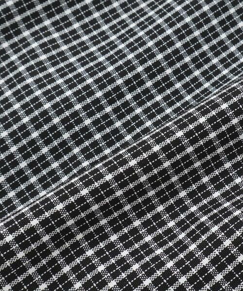 BeBe / べべ ショート・ハーフ・半端丈パンツ | 【お揃い】先染めチェックネーム付きハーフパンツ(80~150cm) | 詳細12