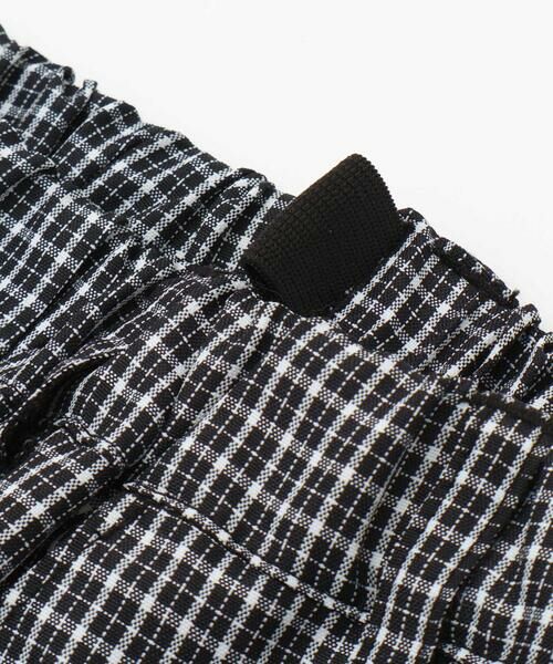BeBe / べべ ショート・ハーフ・半端丈パンツ | 【お揃い】先染めチェックネーム付きハーフパンツ(80~150cm) | 詳細13