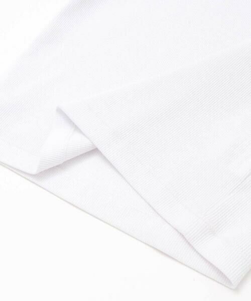 BeBe / べべ Tシャツ | 【お揃い】先染めチェックローズプリントフリルパフスリーブリブTシャツ(90~160cm) | 詳細8