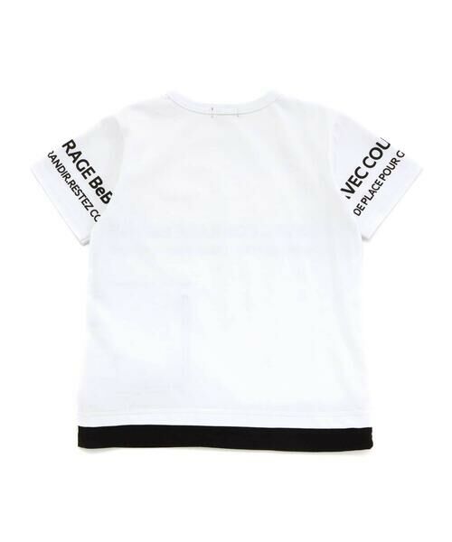 BeBe / べべ Tシャツ | 【お揃い】先染めチェックフラップポケット天竺半袖Tシャツ(90~160cm) | 詳細8