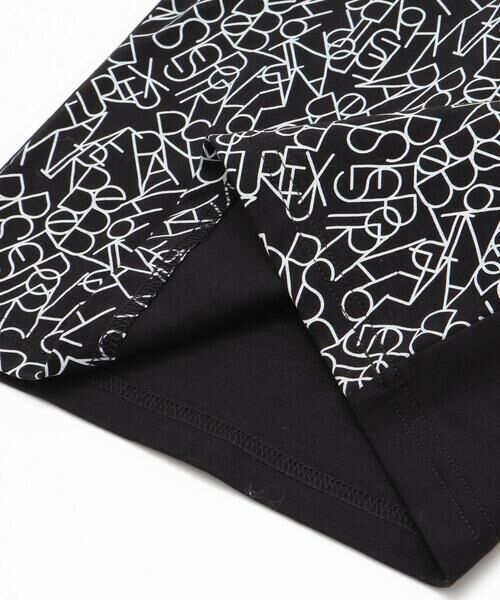 BeBe / べべ Tシャツ | 【お揃い】ジオメトリックロゴ総柄ポンチ半袖Tシャツ(90~160cm) | 詳細10