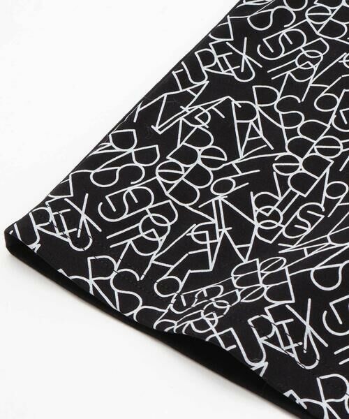 BeBe / べべ Tシャツ | 【お揃い】ジオメトリックロゴ総柄ポンチ半袖Tシャツ(90~160cm) | 詳細11