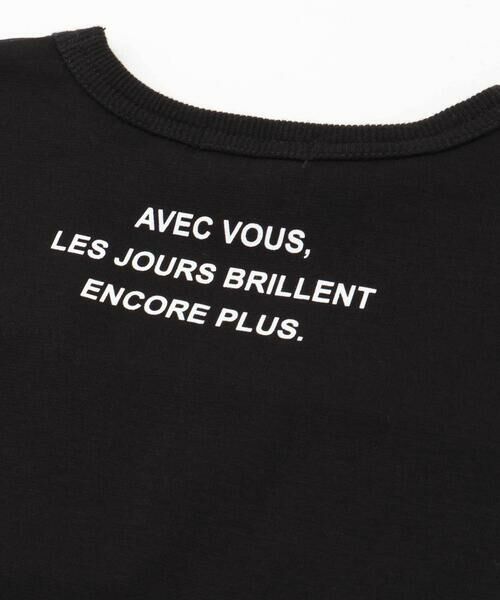 BeBe / べべ Tシャツ | 【お揃い】ジオメトリックロゴ総柄ポンチ半袖Tシャツ(90~160cm) | 詳細12