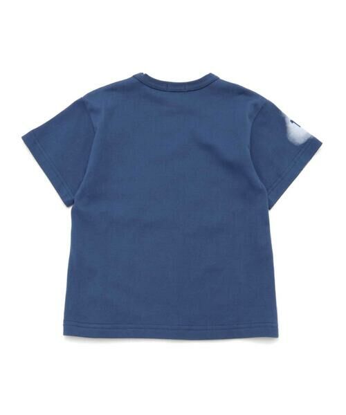 セール】 夏空ロゴプリント天竺半袖Tシャツ(90~150cm) （Tシャツ