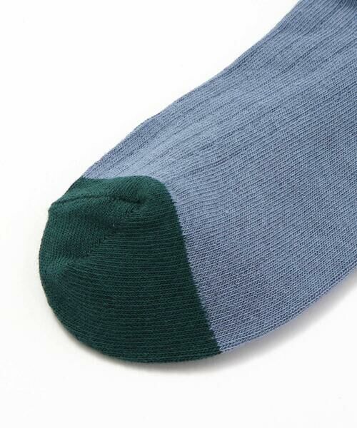 BeBe / べべ ソックス | 配色ロゴクルーリブソックス(11~24cm) | 詳細3