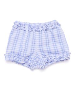 BeBe / べべ ベビー・キッズウエア | ギンガムフリルカボチャパンツ(80~90cm)