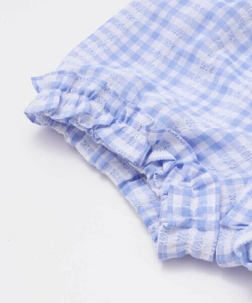 BeBe / べべ ベビー・キッズウエア | ギンガムフリルカボチャパンツ(80~90cm) | 詳細3