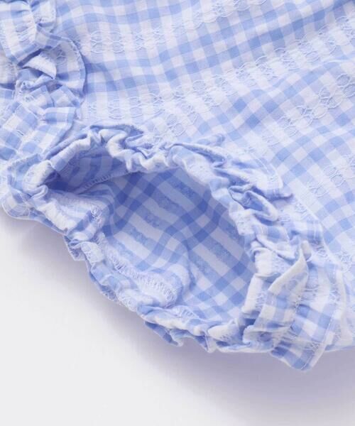 BeBe / べべ ベビー・キッズウエア | ギンガムフリルカボチャパンツ(80~90cm) | 詳細4