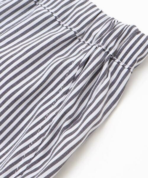 BeBe / べべ ベビー・キッズウエア | ブロードストライプ裾ダブルハーフパンツ(80~90cm) | 詳細7