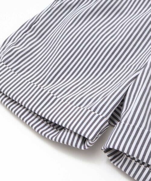 BeBe / べべ ベビー・キッズウエア | ブロードストライプ裾ダブルハーフパンツ(80~90cm) | 詳細8
