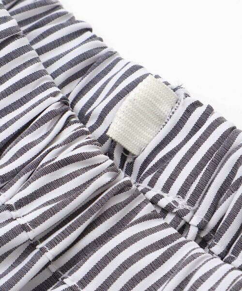 BeBe / べべ ベビー・キッズウエア | ブロードストライプ裾ダブルハーフパンツ(80~90cm) | 詳細12