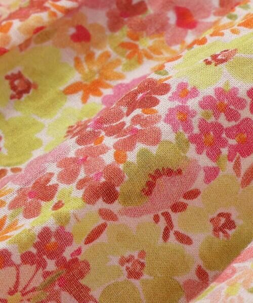 BeBe / べべ ミニ丈・ひざ丈ワンピース | 【DEVEAUX】水彩風花柄ティアードワンピース(90~140cm) | 詳細8