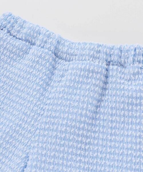 BeBe / べべ セットアップ | ぽこぽこシャーリングビスチェ+ショートパンツセットアップ(90~140cm) | 詳細11