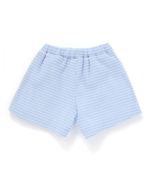 BeBe / べべ セットアップ | ぽこぽこシャーリングビスチェ+ショートパンツセットアップ(90~140cm) | 詳細6