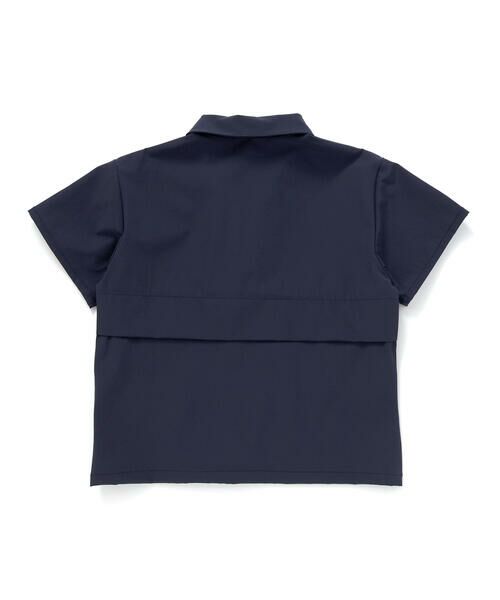 BeBe / べべ セットアップ | ストレッチナイロンシャツ+ハーフパンツセットアップ(100~150cm) | 詳細2