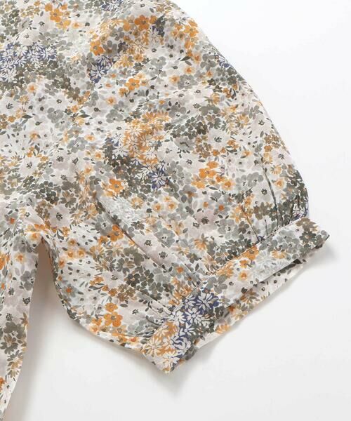 BeBe / べべ シャツ・ブラウス | 【DEVEAUX】レディース水彩風花柄ブラウス(Free) | 詳細3