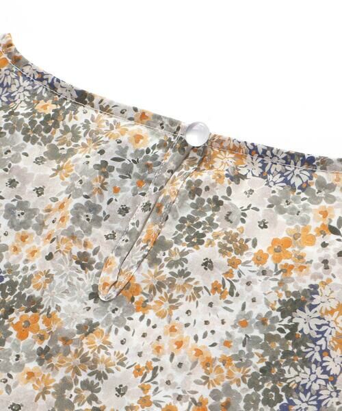 BeBe / べべ シャツ・ブラウス | 【DEVEAUX】レディース水彩風花柄ブラウス(Free) | 詳細4