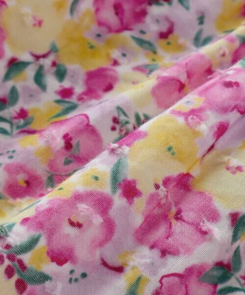 BeBe / べべ ショート・ハーフ・半端丈パンツ | 【お揃い】フルールドゥジョワプリントフリルキュロットパンツ(90~150cm) | 詳細14