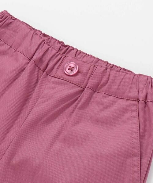 BeBe / べべ その他パンツ | ピケストレッチフラワーモチーフサブリナパンツ(90~160cm) | 詳細3