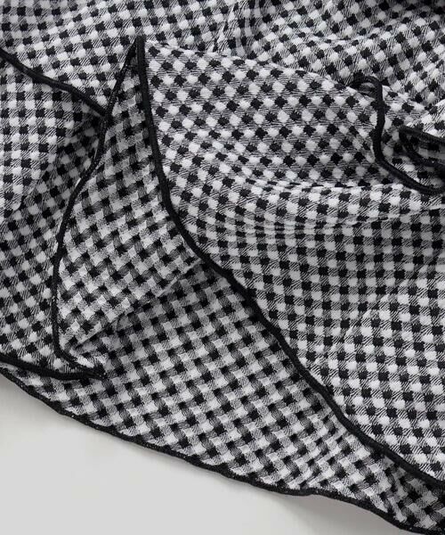 BeBe / べべ ショート・ハーフ・半端丈パンツ | ギンガムジャガードヒラミニキュロットパンツ(90~150cm) | 詳細7